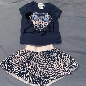 Baby girl Kenzo kids outfit worn once size 6 months